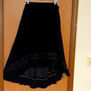 Toward skirt size 3 Hi-Lo hem lined
